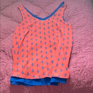 Sleeveless blouse